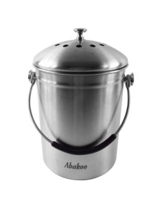 Contenedor de Compost Abakoo 4.9L Acero Inoxidable 304