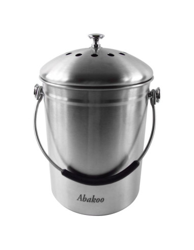 Contenedor de Compost Abakoo 4.9L Acero Inoxidable 304