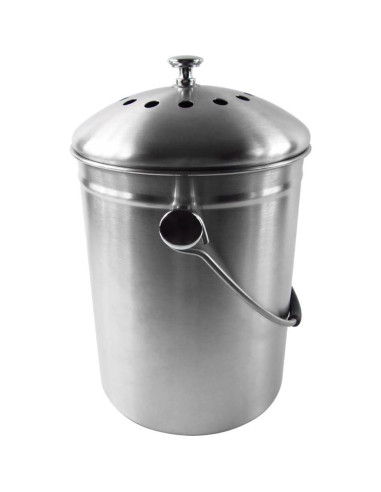 Contenedor de Compost Abakoo 4.9L Acero Inoxidable 304