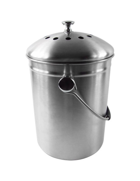 Contenedor de Compost Abakoo 4.9L Acero Inoxidable 304