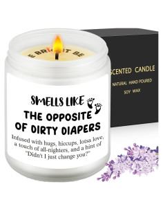 Vela Aromática Humorística VIISPIRIT 255g - Regalo para Nuevas Mamás