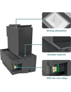 Caja de Mantenimiento de Tinta Hallosun T04D1 para Impresoras 2