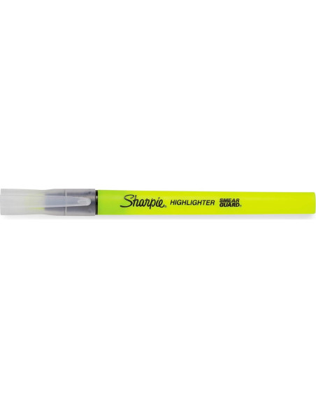 Marcador Resaltador Amarillo Sharpie Clear View 12 Unidades