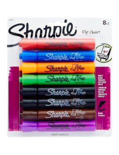 Marcador de Pizarra Flip Chart Sharpie 22480PP, 8 Colores 2