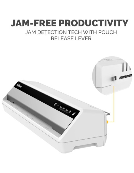 Laminadora Térmica Fellowes Saturn 125, 31.75 cm, Rápida y Sin Atascos