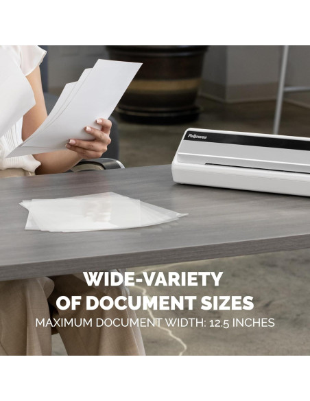 Laminadora Térmica Fellowes Saturn 125, 31.75 cm, Rápida y Sin Atascos