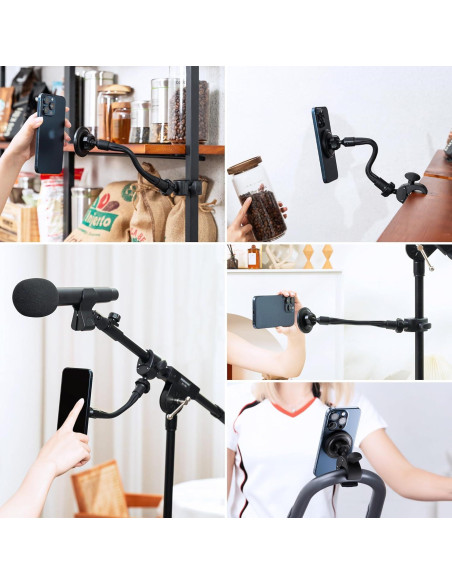 Soporte para Teléfono de Micrófono Jinjiacheng MSPH-1 Ajustable