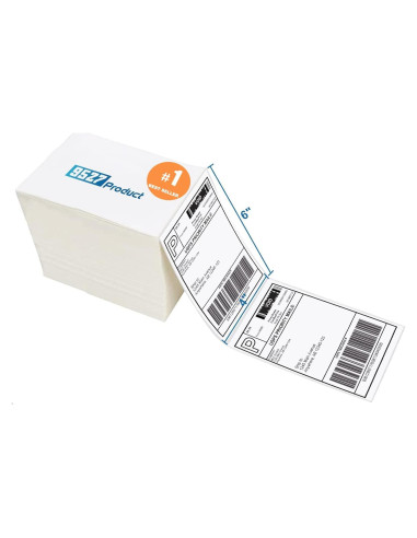 Etiquetas Térmicas Directas 4x6cm 500pcs 9527 Producto