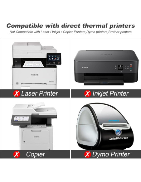 Etiquetas Térmicas Directas 4x6cm 500pcs 9527 Producto