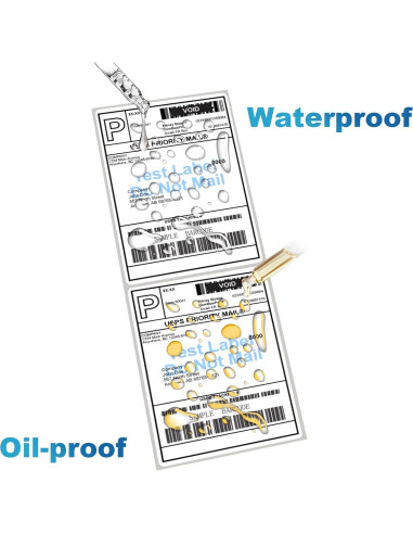 Etiquetas Térmicas Directas 4x6cm 500pcs 9527 Producto