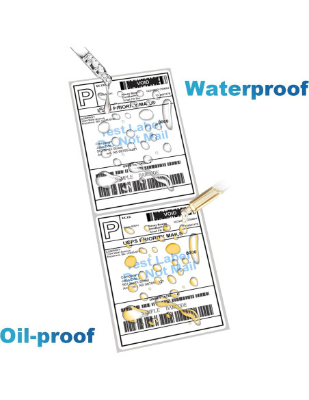 Etiquetas Térmicas Directas 4x6cm 500pcs 9527 Producto