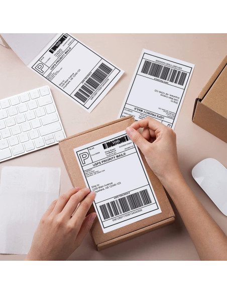 Etiquetas Térmicas Directas 4x6cm 500pcs 9527 Producto