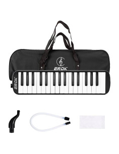 Melódica EROK 32 Teclas Negra con Bolsa de Transporte