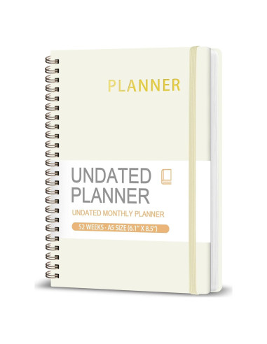 Planificador Semanal Sin Fecha VALOME A5 52 Semanas Verde