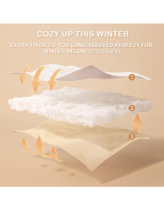 Saco de dormir 2.5 TOG Maples con piernas y mangas desmontables 2