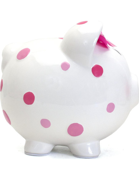 Hucha de Cerámica Rosa Child to Cherish 20.32x17.78 cm