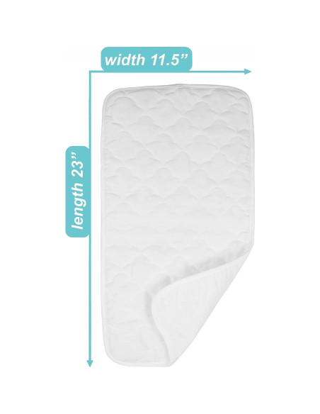 Forros para Cambiador TL Care 3 Unidades Impermeables 29.2x58.4 cm