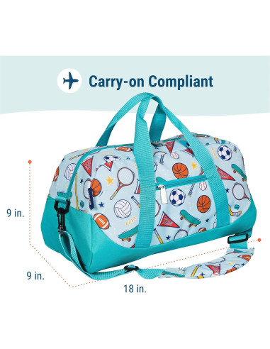 Bolsa de viaje Wildkin para niños 45.72x22.86x22.86 cm