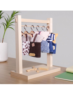 Set de Ropa para Muñeca 17cm MOVOLIVI - 4 Piezas Premium 2