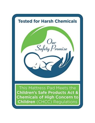 Protector de Colchón Impermeable Sealy Baby 132x71 cm Algodón Orgánico