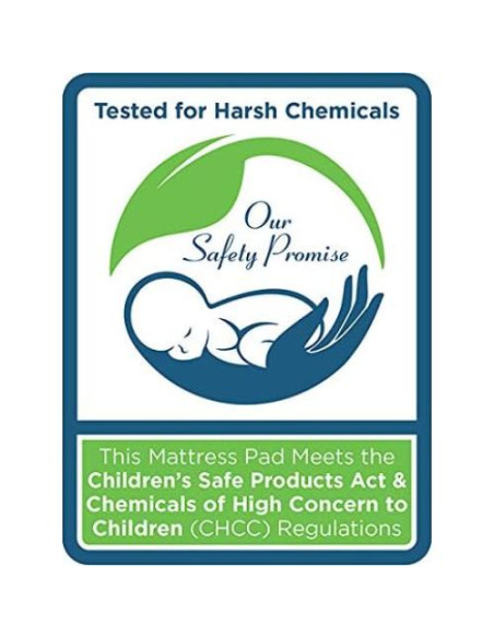 Protector de Colchón Impermeable Sealy Baby 132x71 cm Algodón Orgánico