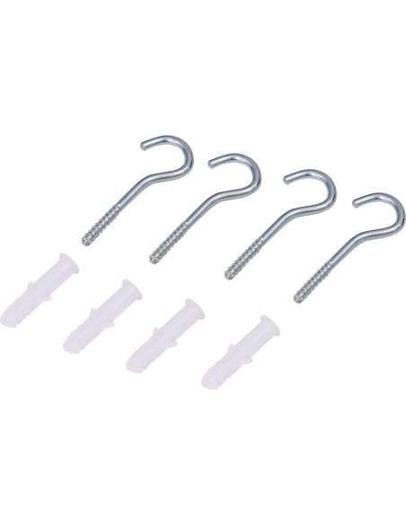 Cortinas de Cama con Dosel Mengersi Negro 80x40x80 cm para Twin