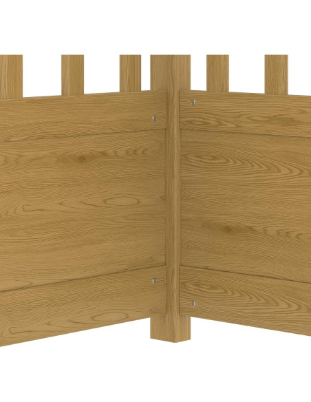 Cama de Piso Montessori NUPczxg de Madera Natural 144.5x195.2 cm