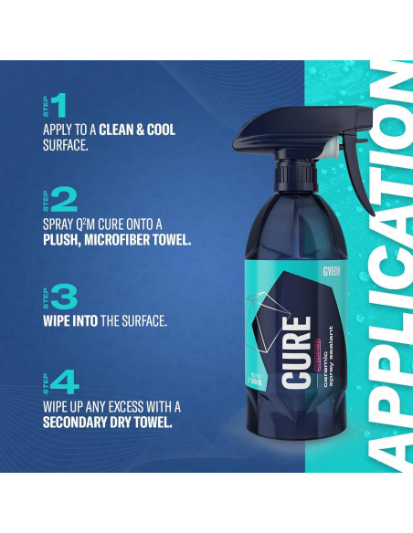 GYEON Cure Redefined Spray Cerámico Hidrofóbico 500ml