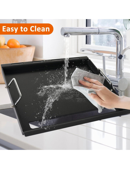 Insert de Plancha BBQ-PLUS para Parrillas Weber Spirit 200