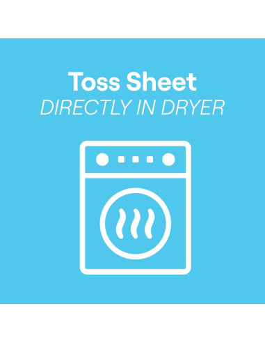 Sábanas para Secadora Seventh Generation Libre y Claro 80 Unidades