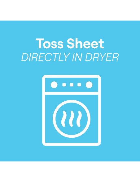 Sábanas para Secadora Seventh Generation Libre y Claro 80 Unidades