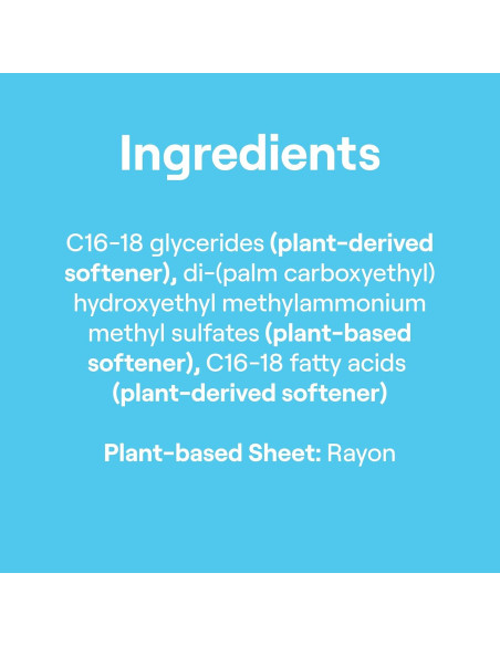 Sábanas para Secadora Seventh Generation Libre y Claro 80 Unidades