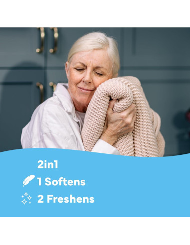 Hojas Suavizante de Tela Tru Earth 50 Unidades Lino Fresco