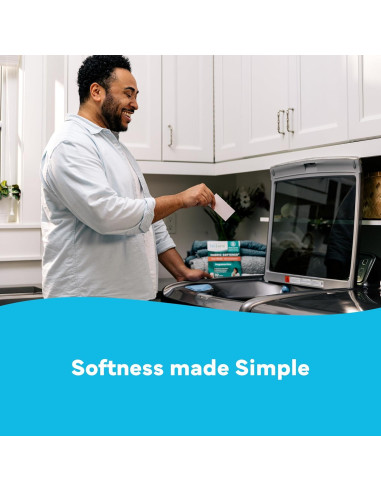 Hojas Suavizante de Tela Tru Earth 50 Unidades Lino Fresco