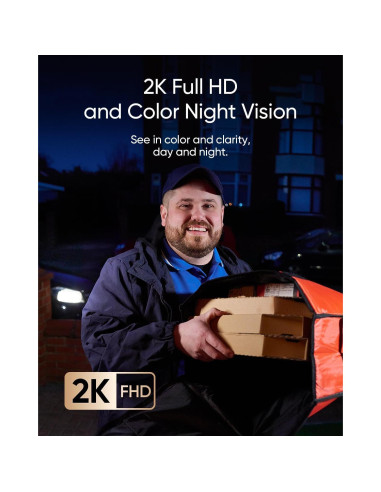 Timbre de Video eufy E340 con SoloCam S340, 2K HD, Batería