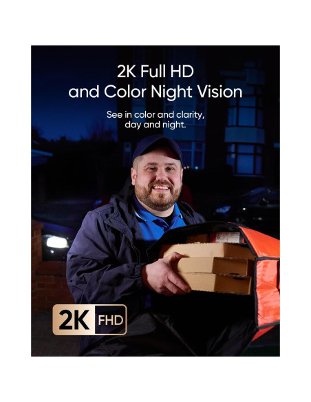 Timbre de Video eufy E340 con SoloCam S340, 2K HD, Batería