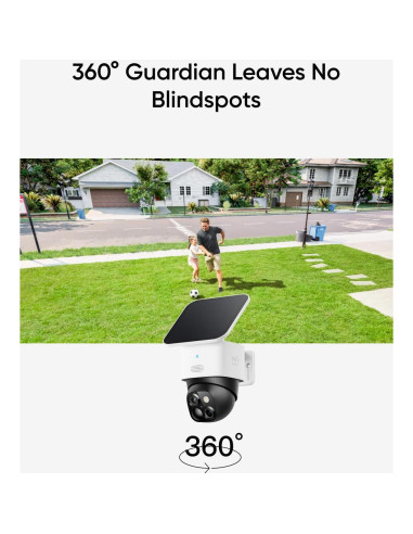 Timbre de Video eufy E340 con SoloCam S340, 2K HD, Batería