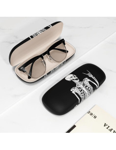 Estuche Duro para Gafas ZAXMEY con Paño de Limpieza 2