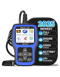 Escáner OBD2 NEXAS NL101 con Probador de Batería - Diagnóstico Completo