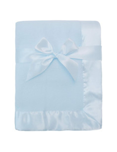 Manta de Forro Polar American Baby Company Azul 76.2x101.6 cm