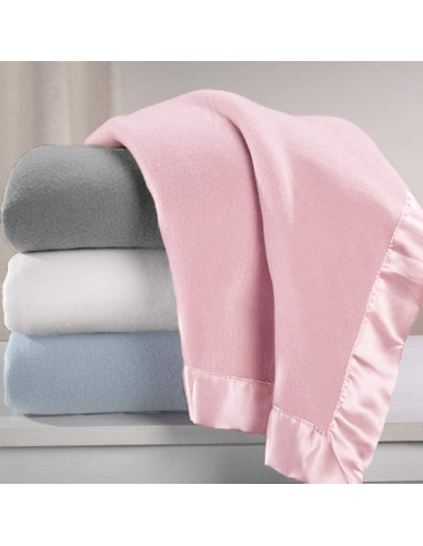 Manta de Forro Polar American Baby Company Azul 76.2x101.6 cm