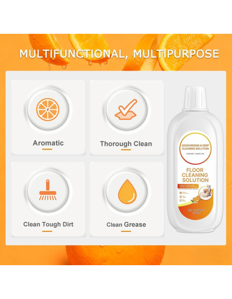 Limpiador de Piso Tineco Aroma Naranja 500ml x2 - Limpieza Profunda