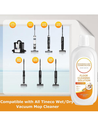 Limpiador de Piso Tineco Aroma Naranja 500ml x2 - Limpieza Profunda