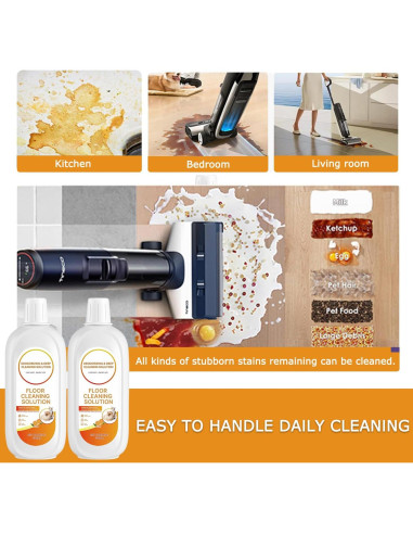 Limpiador de Piso Tineco Aroma Naranja 500ml x2 - Limpieza Profunda