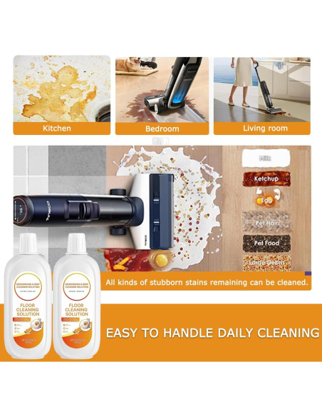 Limpiador de Piso Tineco Aroma Naranja 500ml x2 - Limpieza Profunda