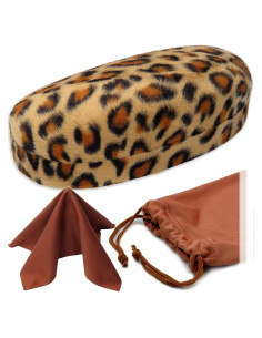 Funda Dura para Gafas MyEyeglassCase - Estampado Leopardo