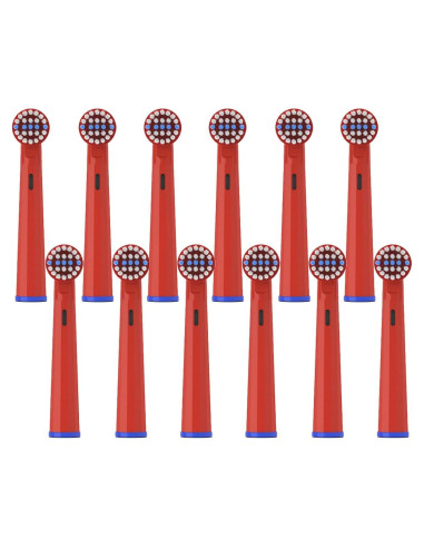 Cabezas de cepillo Oral B Braun 12 unidades limpieza cruzada