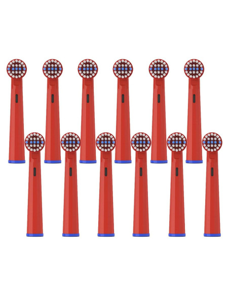 Cabezas de cepillo Oral B Braun 12 unidades limpieza cruzada