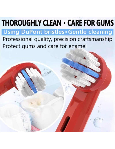 Cabezas de cepillo Oral B Braun 12 unidades limpieza cruzada