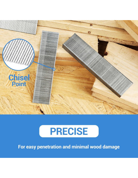 Clavos Brad Galvanizados Meite 18GA 4.45cm 5000 Unidades